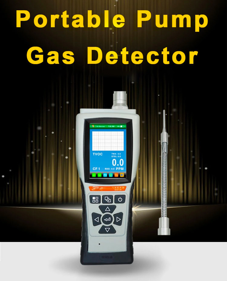 PID Sensor Ethylene Leak Detection C2H4 Portable Gas Detector 0-1500ppm
