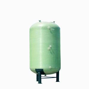 China 8CBM Vertical FRP Chemical Tank Fiberglass Composite Vessel wholesale