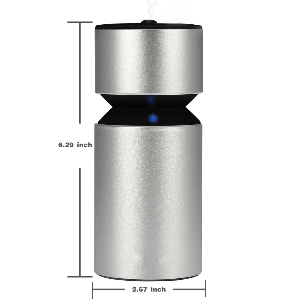 Waterless Auto Off Rechargeable Portable Car Scent Nebulizer