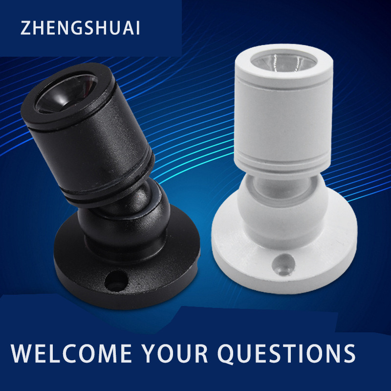 3W Aluminum LED Mini Spot Light Spotlight 80CRI 3000K/4000K/6000K Beam Angle