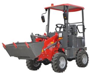 China ISO TUV Forklift Operator Console Electric Compact Wheel Loader Power Saving wholesale