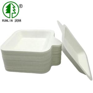 China Travel Biodegradable Sugarcane Bagasse Plates wholesale