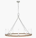 CHC 5874 Darlana XL Wrapped Ring Chandelier , Darlana Large Single Ring