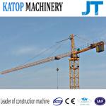 Factory supply good price 8t load 60m boom QTZ80-6010 tower crane for export
