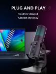 Lightweight 5V USB 2.0 Karaoke Singing Mic 170mmx47.5mm