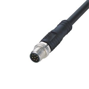 China IP67 Waterproof Circular Connector TPU Molded M8 Sensor Connector on sale