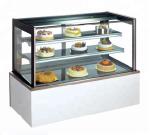 Commercial Fan Cooling Refrigerated Cake Display Cabinets Steam For Humidificati