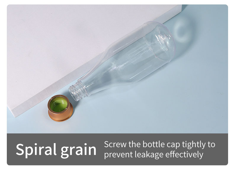 Sealing Type Cosmetic PET Bottle Customized Empty Hand Sanitizer Bottles With Filp Cap