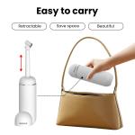 White Purple Pink Compact Portable Bidet 380ml Water Capacity ABS Model