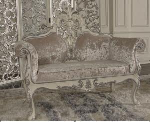 China Formal Motif Fabric Decorative Antique French Sofa Hand Crafted Living Room Furniture wholesale