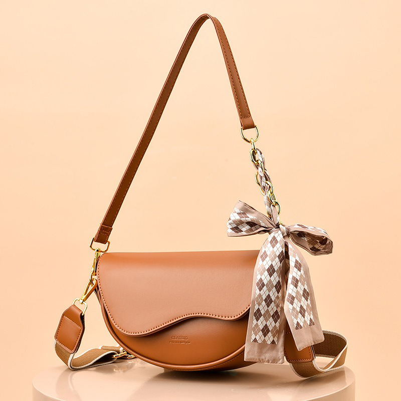 Lightweight Bag for Women 2024 Summer Versatile Textured Soft Leather Crossbody Bag