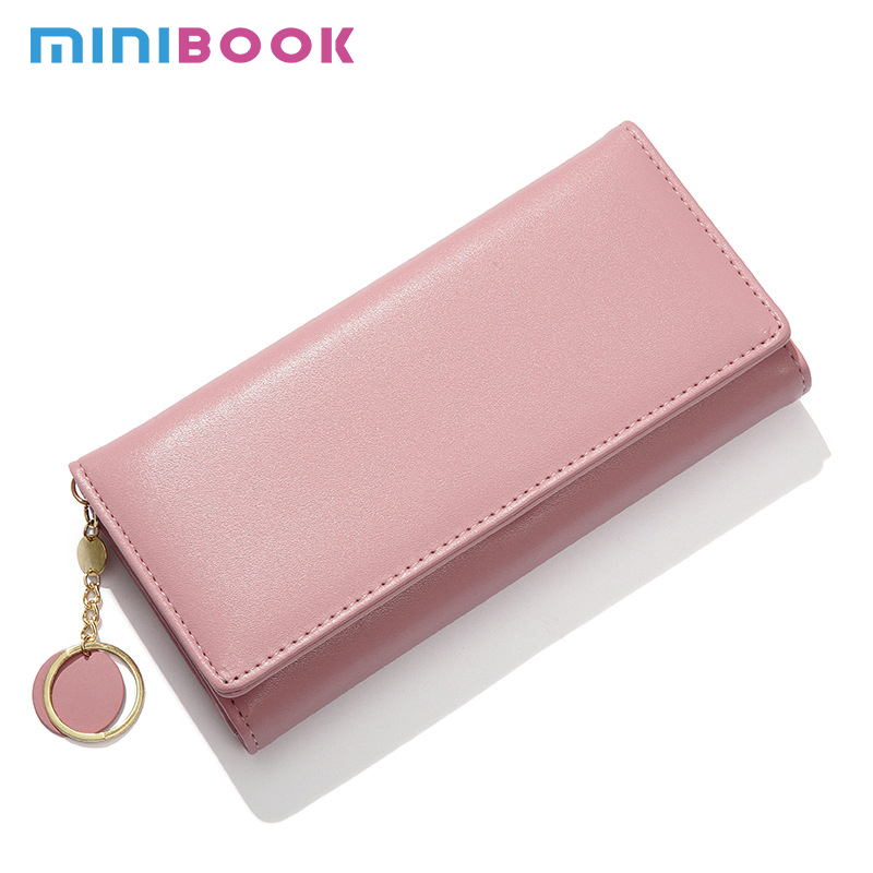 Main Material PU Women's Leather Wallet Style Fashion Long Wallet with Large Capacity