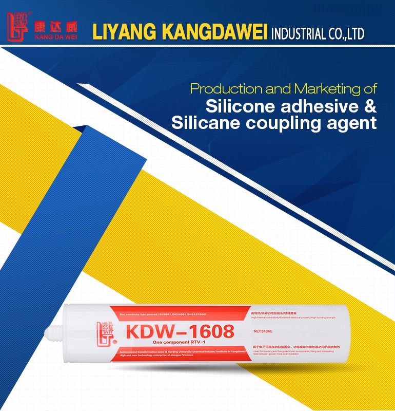 Electrically One-component Neutral Thermal Conductiver Waterproof Silicone Adhesive Rtv