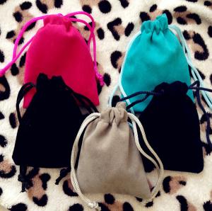 China Velvet Drawstring Bag,Velvet pouch, Velvet bag for jewelry wholesale