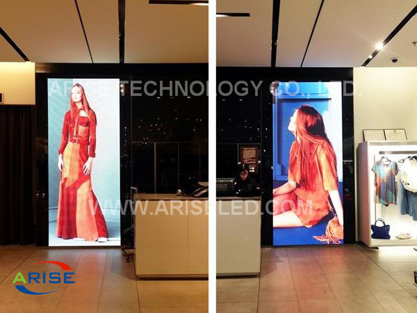 Transparent LED Display H7.81mm V15.625mm p3.91,P7.81,P8,P10mm
