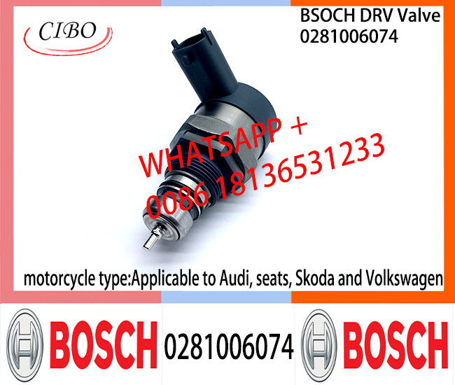 BOSCH DRV Valve 0281006074 0281006075 Control Valve 0281006074 0281006075 Applicable to Volkswagen Audi