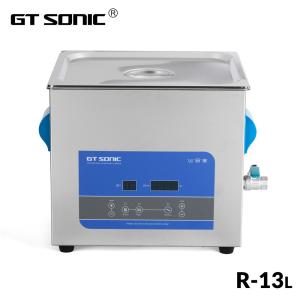 China 40KHz 13L Stainless Steel Parts Ultrasonic Cleaner SUS304 Basket For Remove Stains wholesale