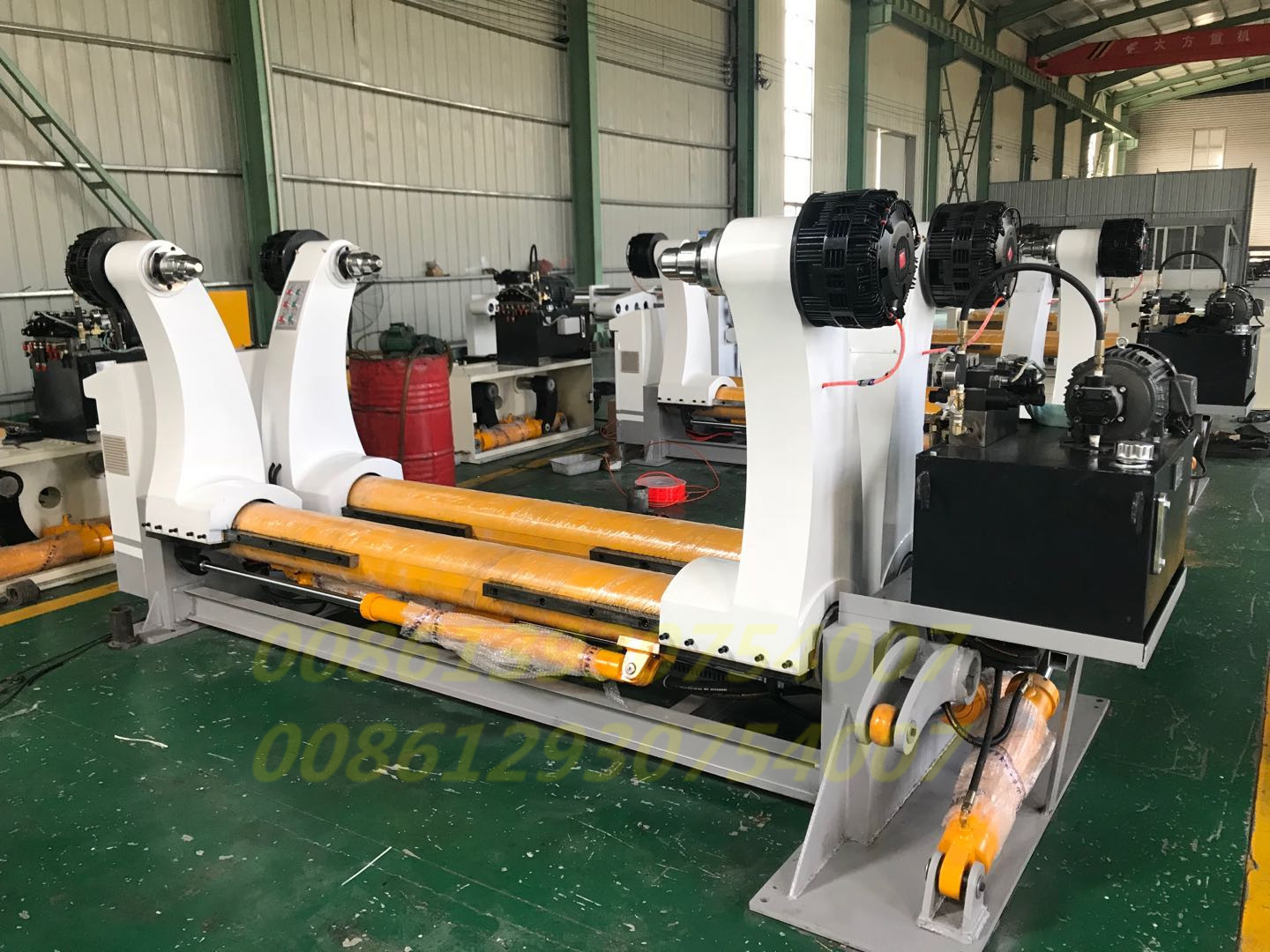 Hydraulic Support Of Corrugated Carton Production Line