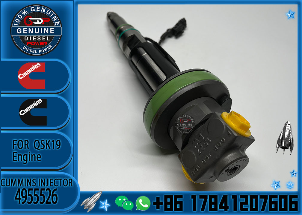 genuine Cummins Engine QSK38 QSK50 engine injector nozzle 4964172 4955526