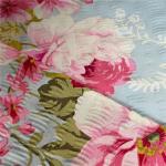 Printed Seersucker 150CM Home Textile Fabrics 45SX45S 115 Gsm Cotton Fabric
