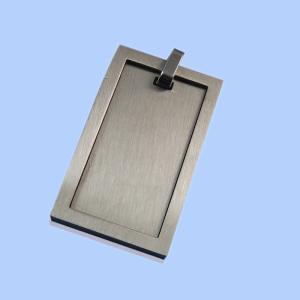 China 316L Stainless Steel Rectangle Square Shaped Necklace Pendant LPS0001 wholesale