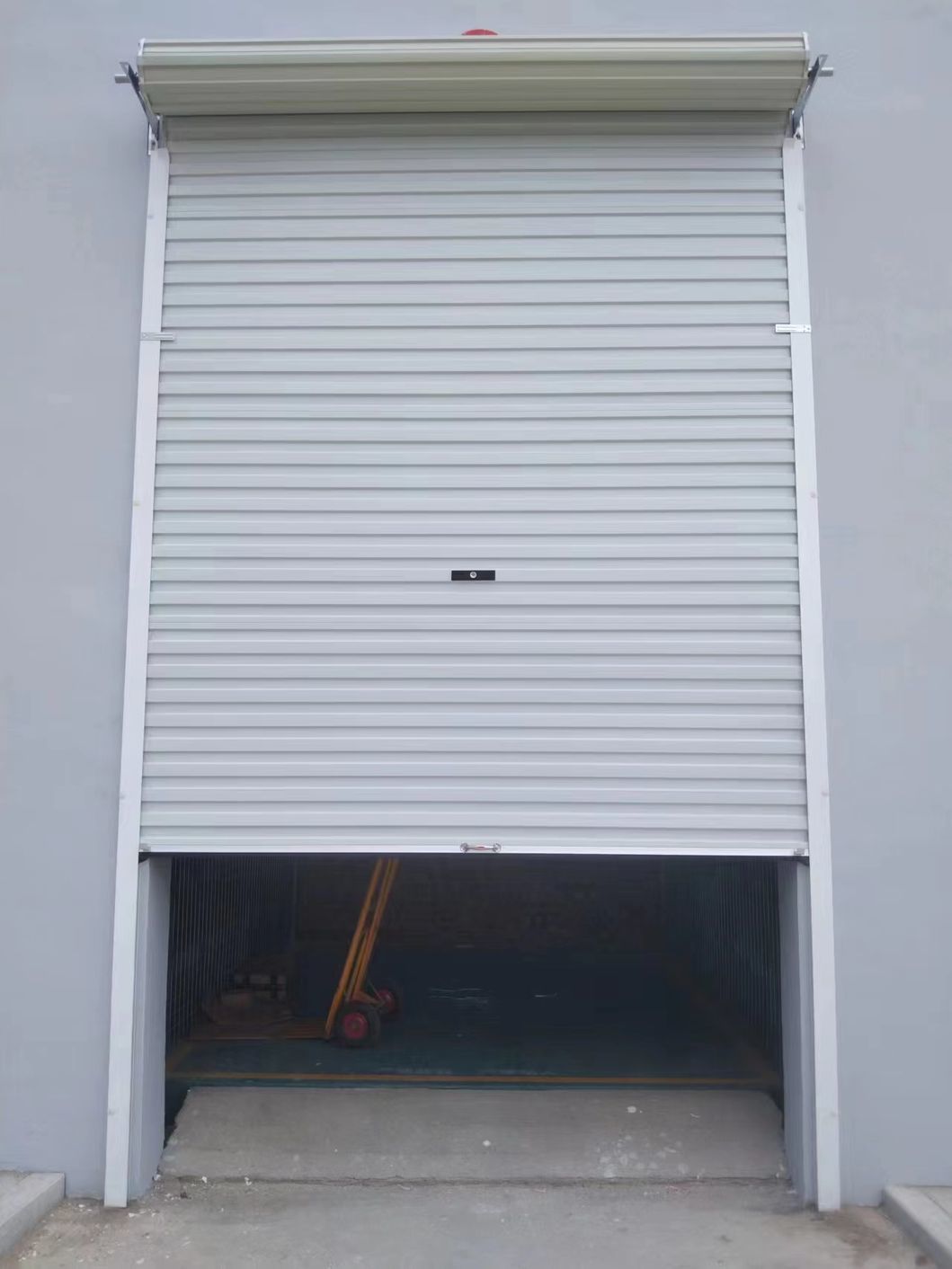 Wind-Resist Electric Rolling up Shutter for Prefab Warehouse Workshop