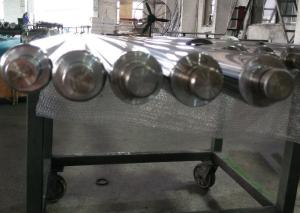 China 40Cr , 42CrMo4 Precision Ground Chrome Plated Steel Rod Heat Treatment wholesale