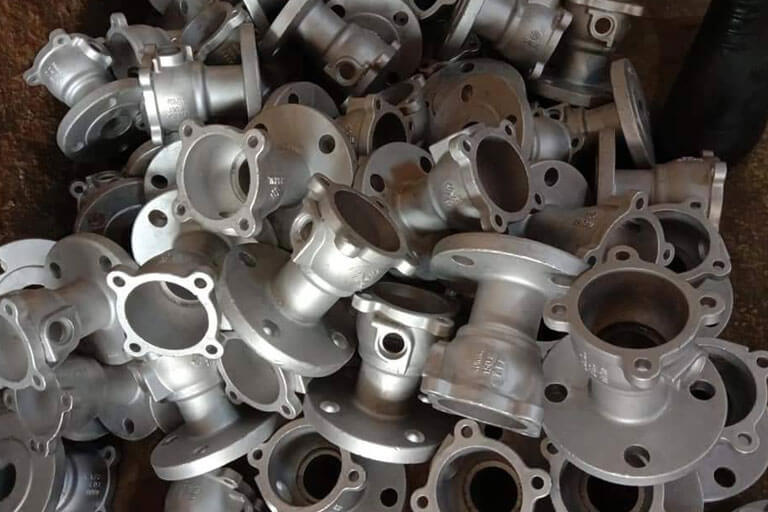 Lost Foam Casting Process Large Diameter Ductile Iron/Cast Steel Valve Body Castings