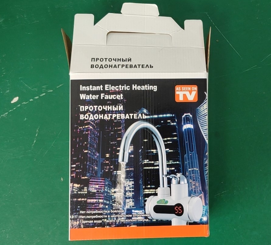 Electric heating Instant Hot Cold Water Tap 3kw 220 Volt EMC