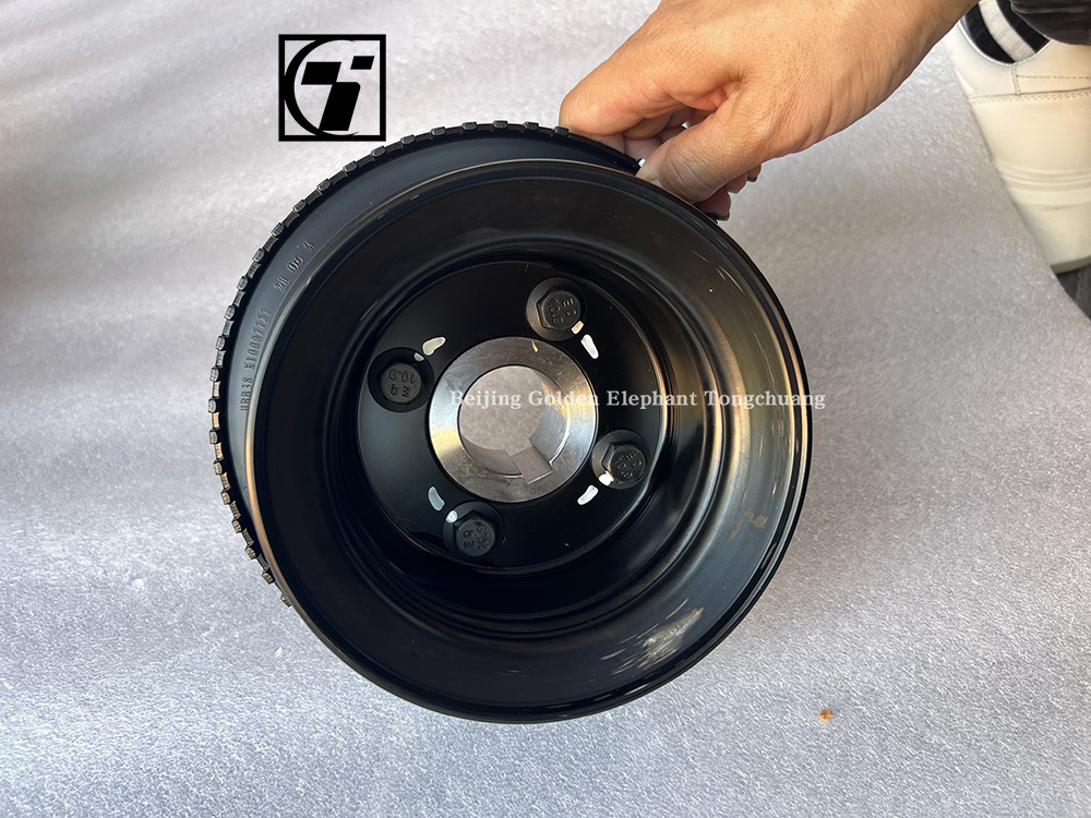 Foton Aumark Aoling MRT Yunnei D25 D30 Engine Crankshaft Pulley Assembly X10007727