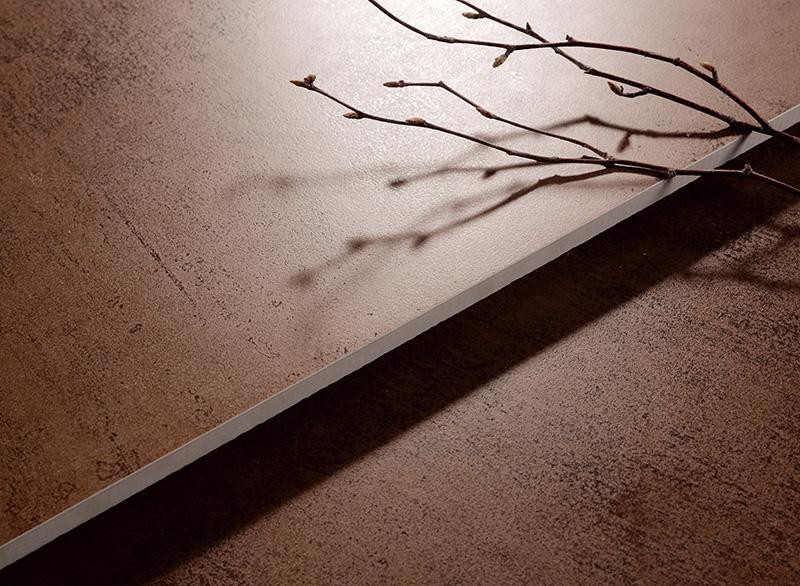 60x60 CM Size School Area Rust Colored Floor Tile And Wall Tile Living Room