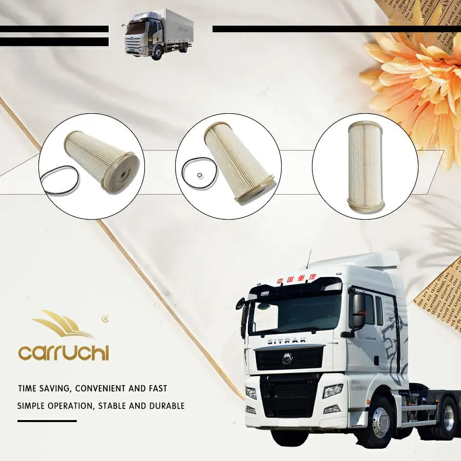 Car Fitment SINOTRUK WG9925550182 2020PM HOWO SITRAK T5G T7H C7H TX truck MC11 MC13 LGMG engine spare parts Fuel filter