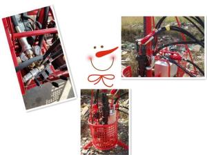 China portable drilling rig of parts testing in field wholesale