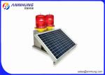 LED Double Medium Intensity Solar Obstruction Light SUS304 Stainless Steel
