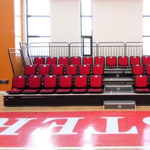 China Anti Aging Fireproof Retractable Bleacher Seating For Stadium Grandstand wholesale