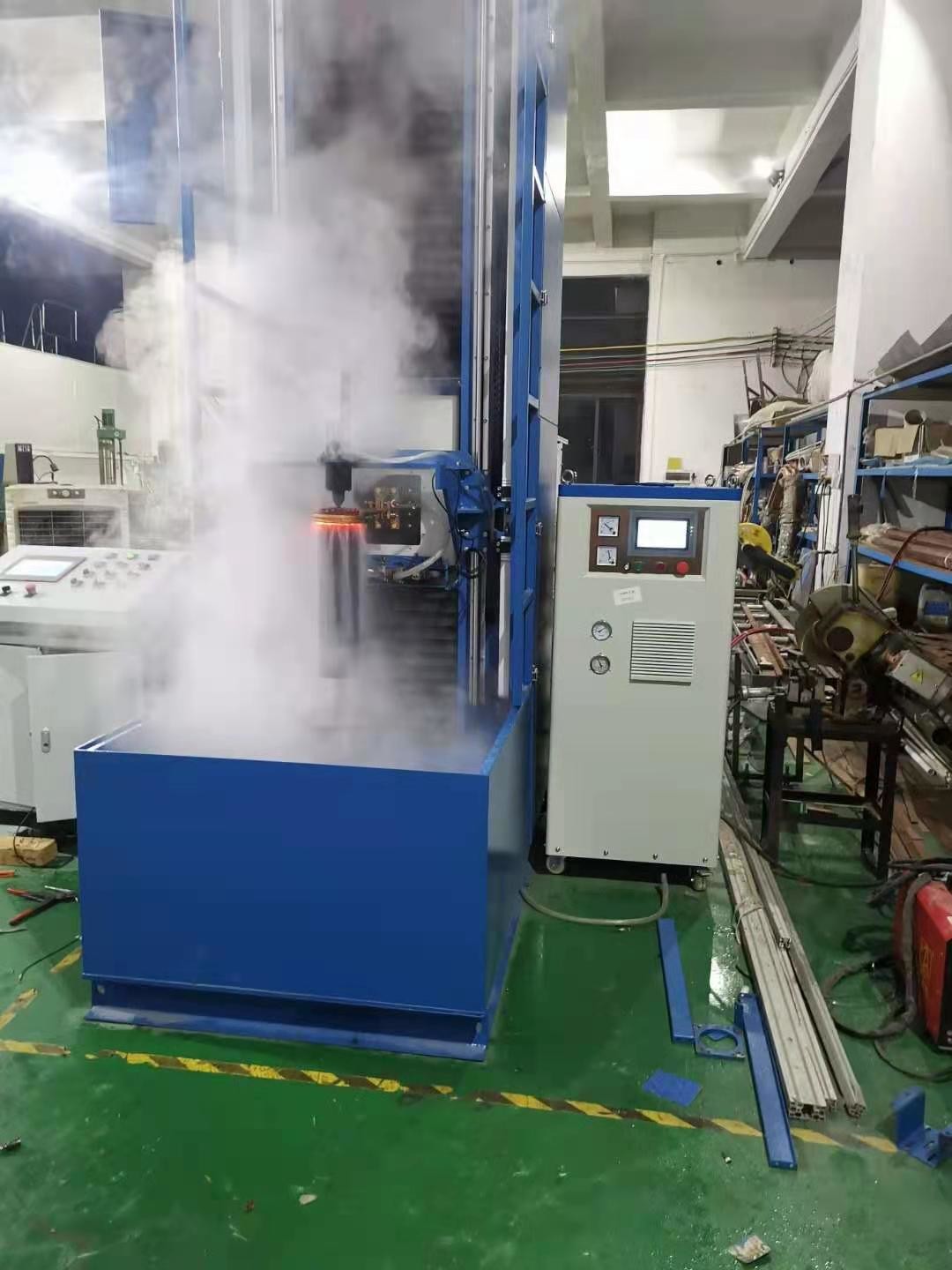 2.2M PLC Digital Induction Hardening Machine 160KW Induction Heating Equipment