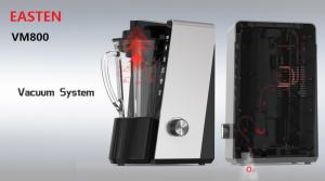 China Easten 1.2 Liters Fresh Juicer/ 800W Electric Vacuum Food Processor Blender/ Kitchen Appliance New Design Vacuum Blender wholesale