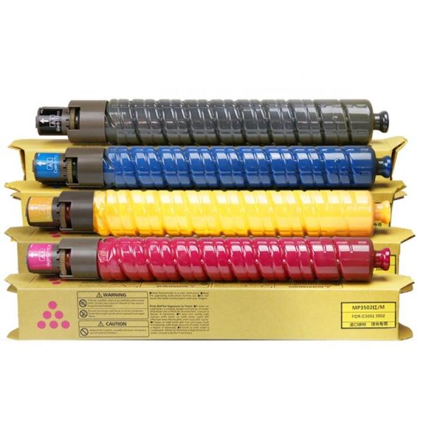 Quality MPC3502 Ricoh Color Toner For Aficio MPC3002 Multifunction Printers , 18000 Page Yield for sale