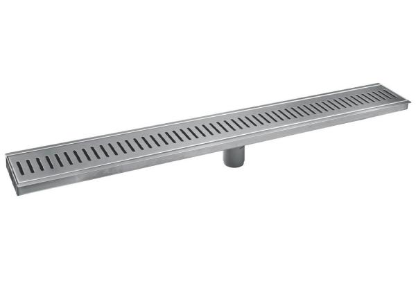 Stainless Steel Linear Shower Floor Drain Shower Channel Drain Outdoor Floor