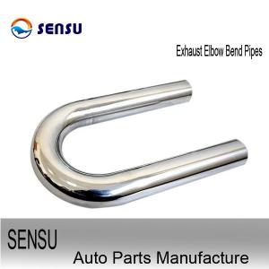 China SS202 Universal car Stainless Steel Exhaust Bends Pipe IATF16949 approval wholesale