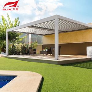 China Motorized Aluminum Pergola With Remote Control wholesale