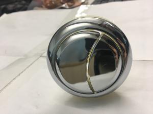 Dual Flush Round Toilet Push Button , Toilet Dual Flush Button With Rods