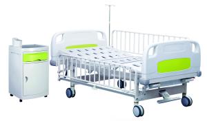 China Adjustable 2 Cranks Paediatric Hospital Bed For Children wholesale