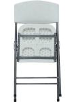 Folding Back Rest Chair Children Floor White Chair For Home Garden Office