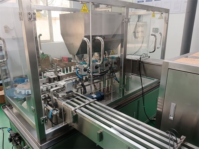 Advanced Gel Filling Capping And Labeling Machine with 5 Kw and ±0.5-2% Filling Precision