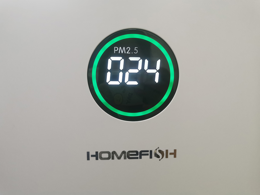 HOMEFISH Air Scent Diffuser UV Sterilization Anion Filter Air Purifier 550M3/H