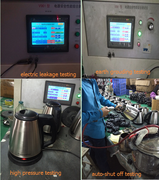 Safety Operate Small Capacity Electric Kettles Dry Boil Overheat Protecting