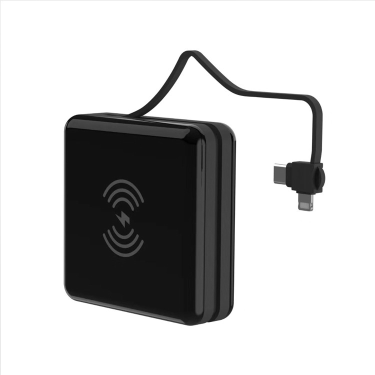Polymer Battery 5W 5V2A 6700mah Wireless Power Bank