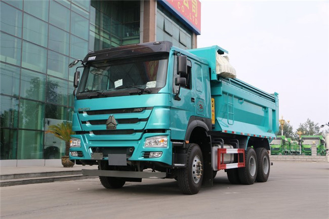 6x4 Sinotruk Tipper Truck 371hp 18 Cubic Meters / 10 Wheel Dump Truck