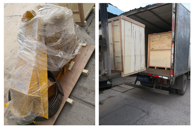Mobile Modern Agriculture Machine , Fire Wood / Pallet Wood Chipper Machine
